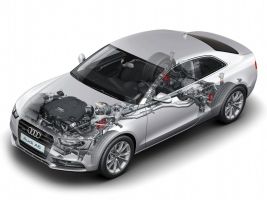Обслуживание автомобилей Audi (рисунок)